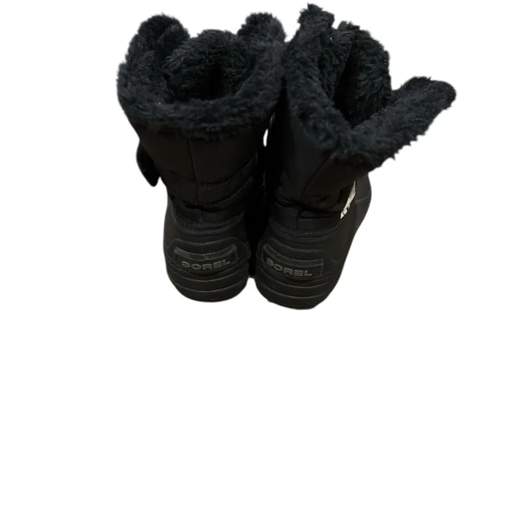 Sorel Black Kids Winter Boots